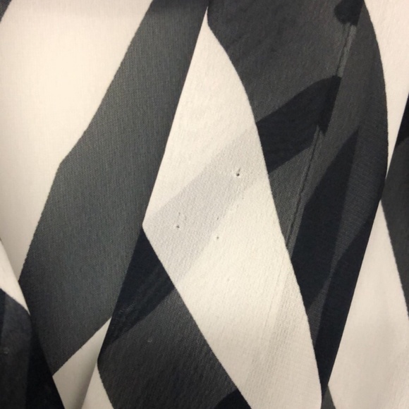 Vintage Glen Rob A-Line Zebra Print Front Wrap Dress - Picture 5 of 7